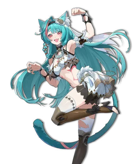 Mint Sylvan Hunter outfit artwork