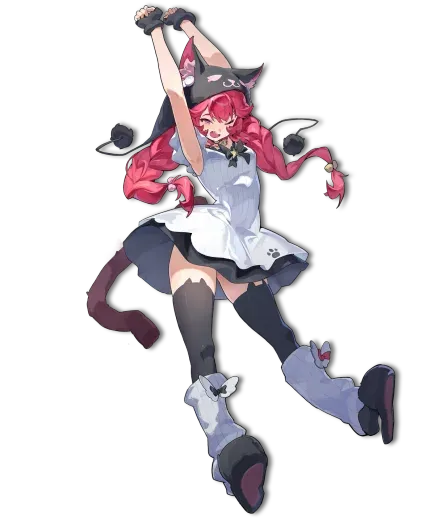 Nanally Fluffy Flying Tiger outfit artwork