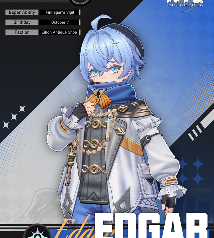 Edgar official NTE character profile artwork