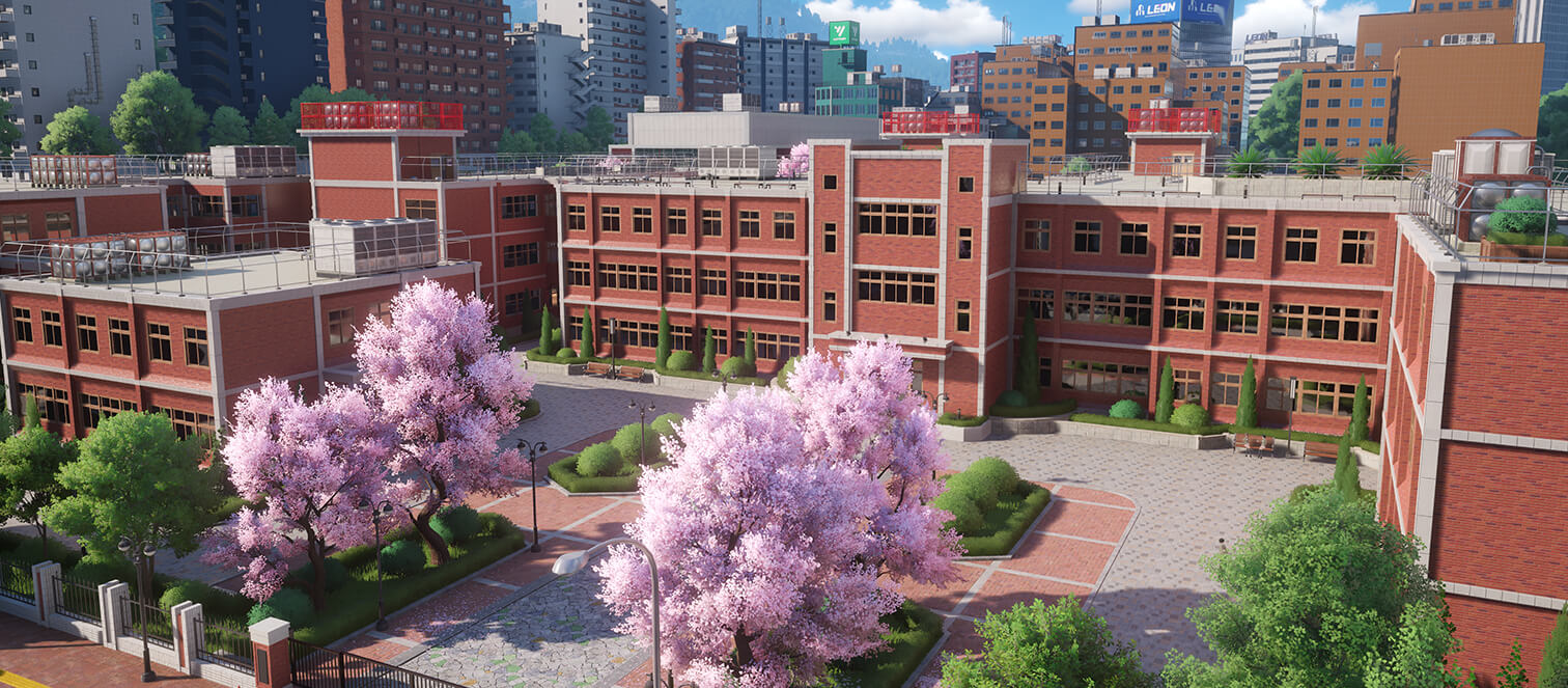 Clement Academy real game scene from Official Hethereau location showcase