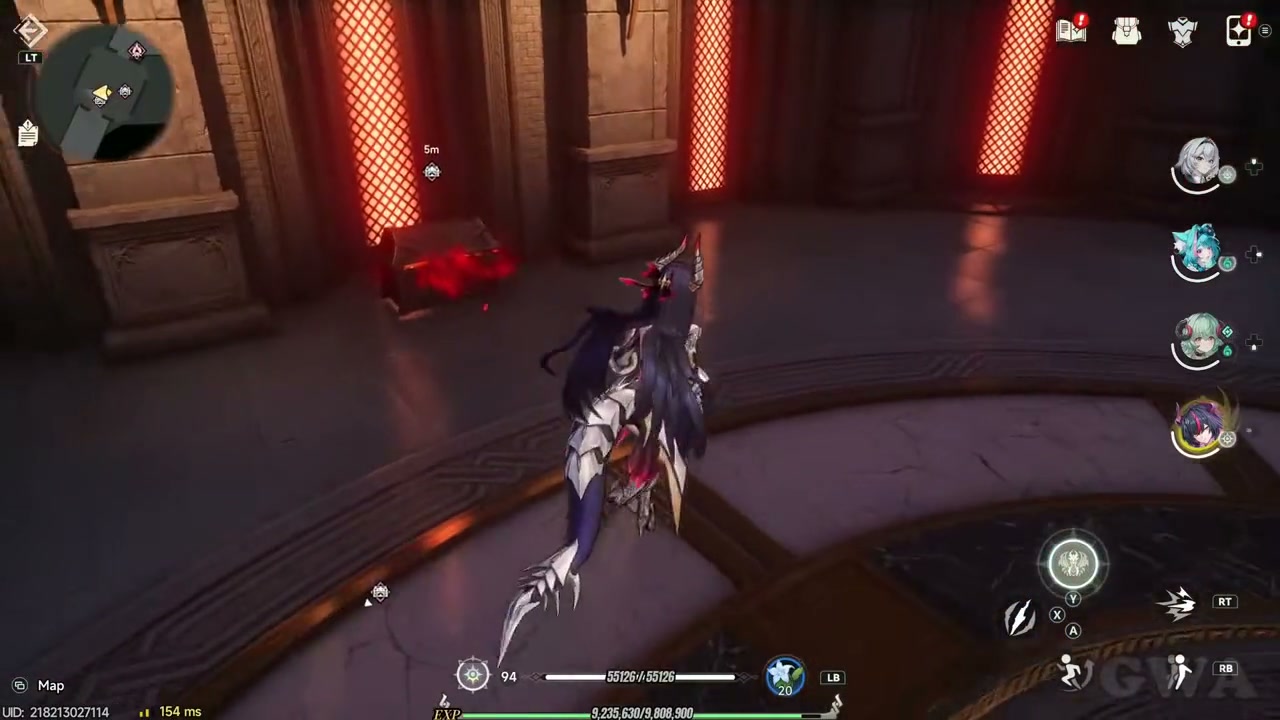 Crimson Castle real game scene from Community current-client Crimson Castle exploration · 01:30