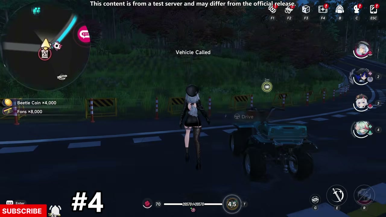 Finale: Da Capo real game scene from Community test-server Duskmoor anomaly guide · Finale: Da Capo chapter · 09:40