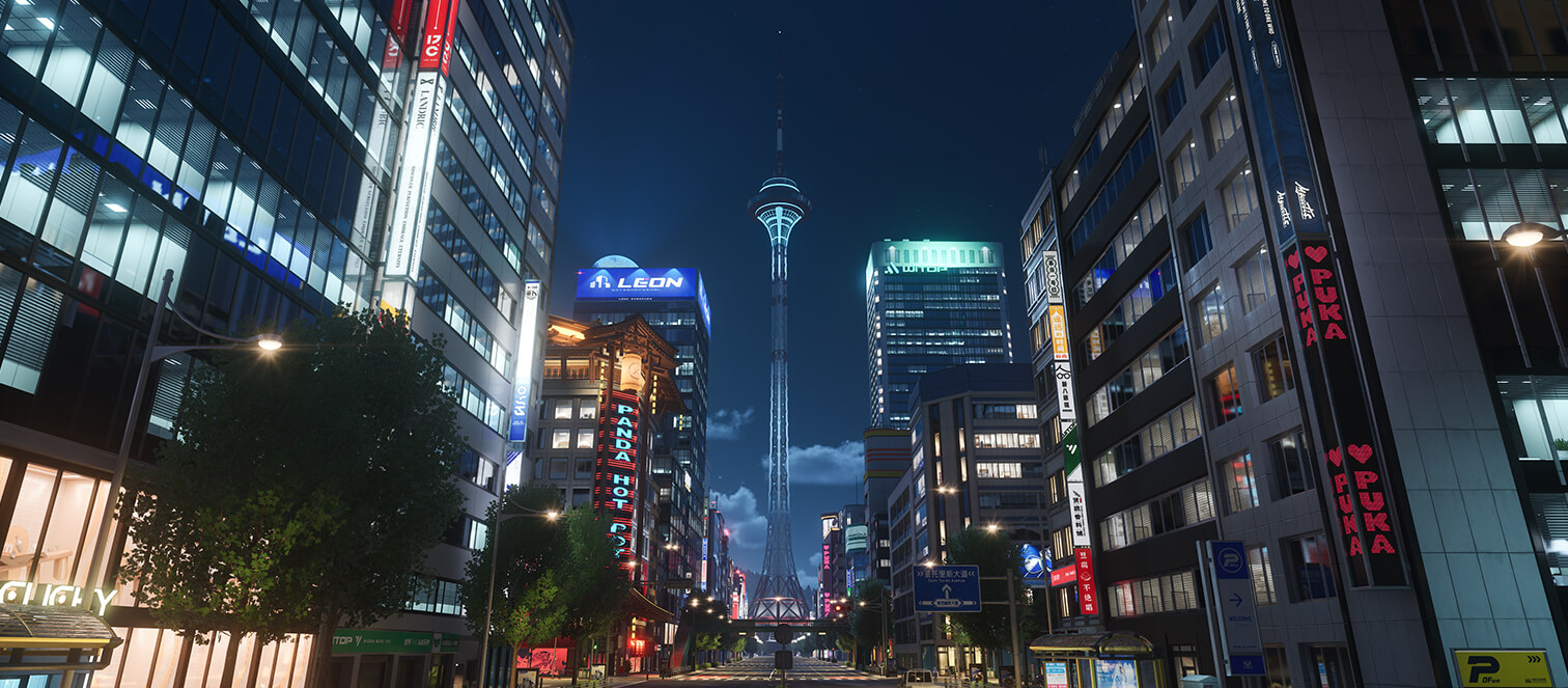 Hethereau Skytower real game scene from Official Hethereau location showcase