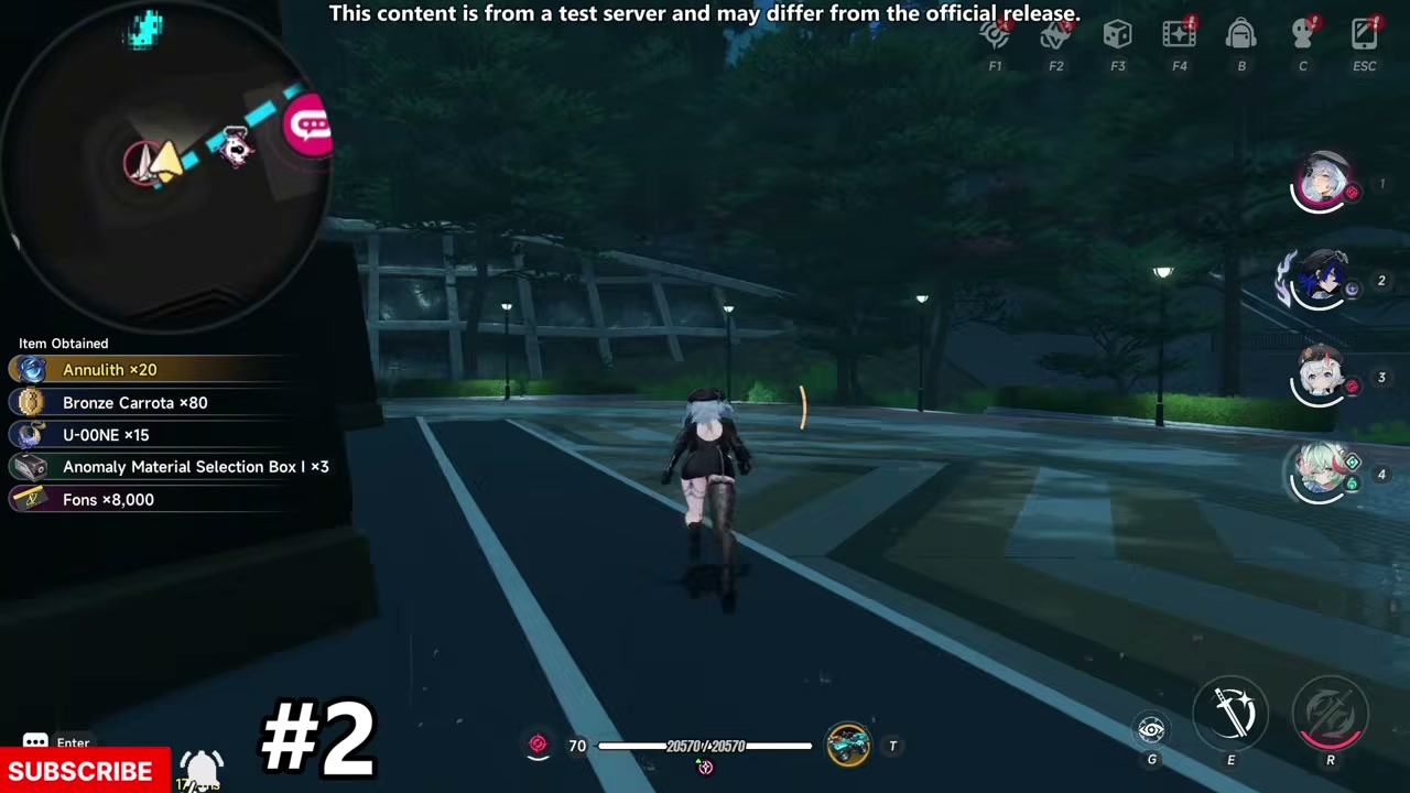 Lantern Parade real game scene from Community test-server Duskmoor anomaly guide · Lantern Parade chapter · 04:10