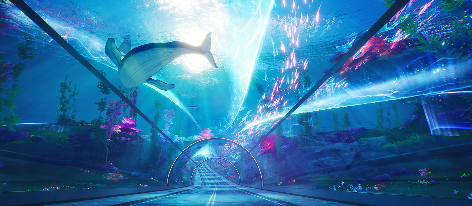 Nautili Tunnel real game scene from Official Hethereau location showcase