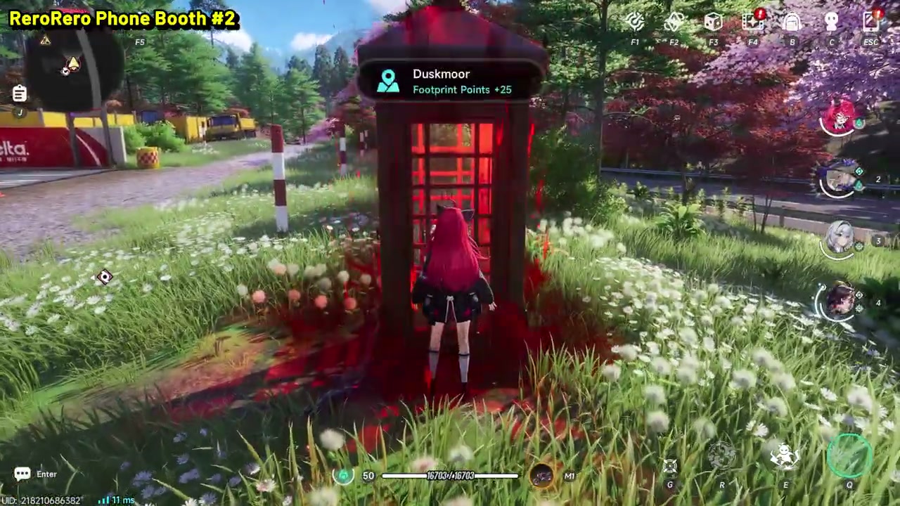 ReroRero Phone Booth · Duskmoor 2 real game scene from Community current-client guide · Duskmoor ReroRero Phone Booth #2 · 00:20