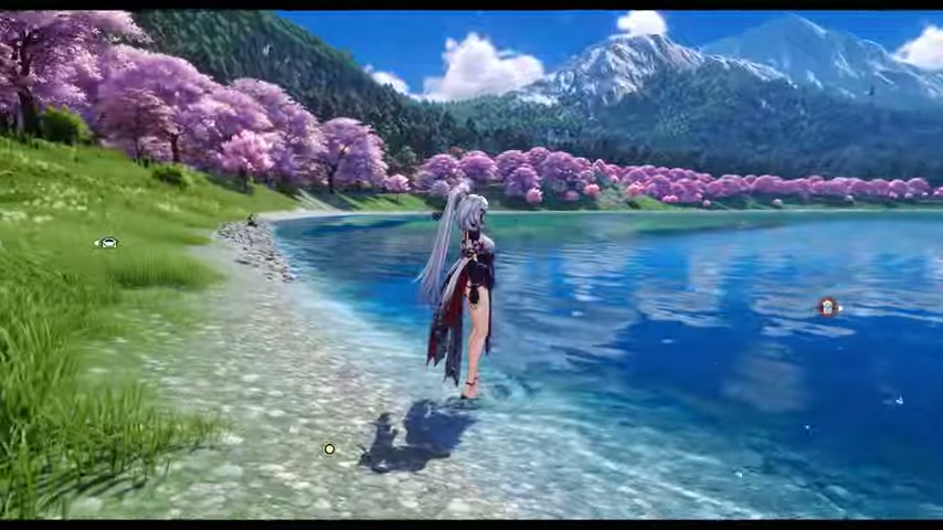 Tearlake real game scene from Community Duskmoor walkthrough · lakefront · 16:00