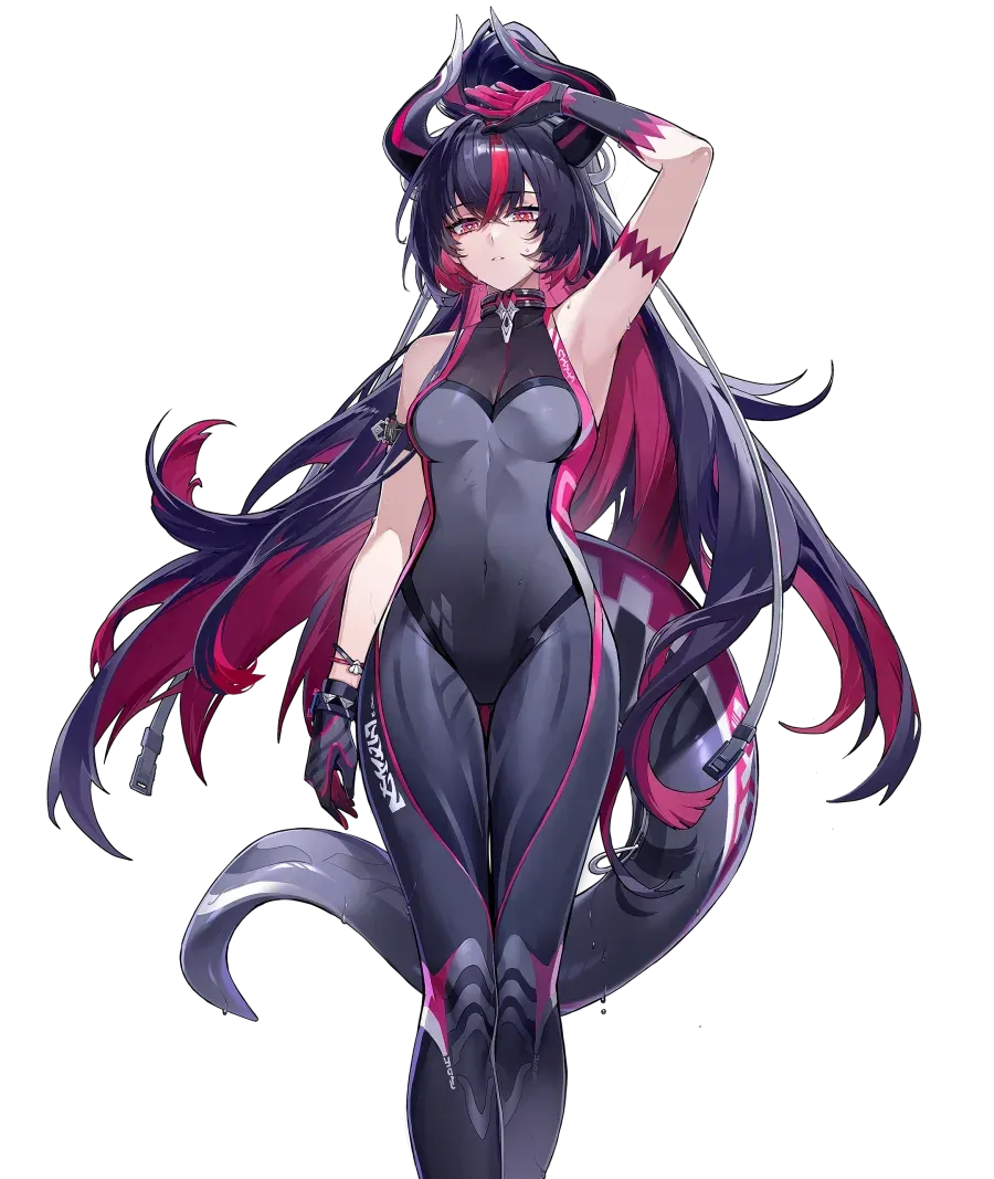 Shinku wearing the Dawn Patrol outfit in the game character artwork