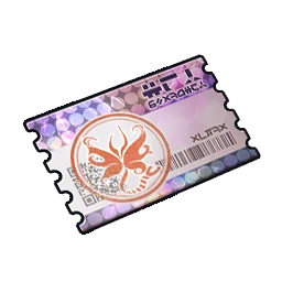 Colorful Ticket Stub reported material game artwork